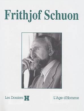 Couverture des Dossiers H sur F. Schuon