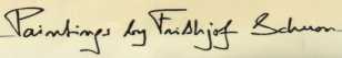 Signature of Frithjof Schuon